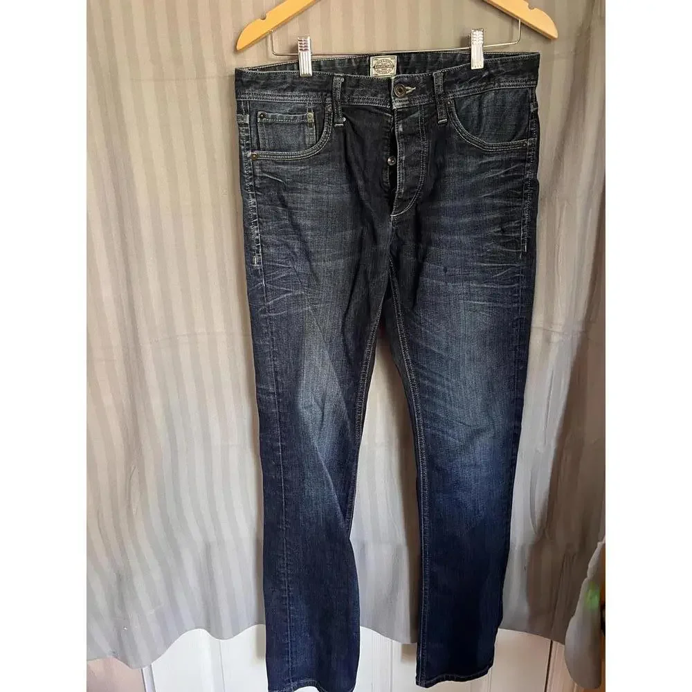 Jack & Jones Vintage‎ Co. Men's Jeans - Classic Blue Denim